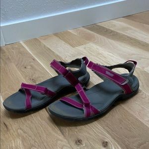 Pink Teva Sandals